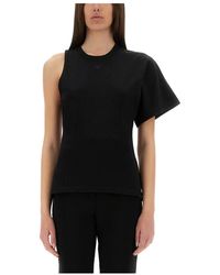 Courreges - Scuba One-Sleeve T-Shirt - Lyst