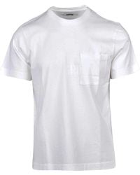 Grifoni - Tops ,Wit ,Katoen T-Shirt - Lyst
