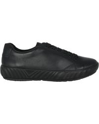 Ara - Schwarzer leder-sneaker mit weiter passform - Lyst