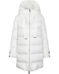 Herno - A-Shape Donsjas - Lyst
