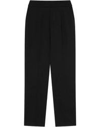 Pinko - Straight trousers,z15 weiße wolke parano hose - Lyst