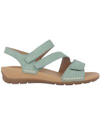Gabor - Schoenen ,Groen ,Velcro Sluiting Sandaal Lichtgewicht Zool - Lyst