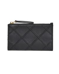 Tory Burch - Fleming Soft Zip Card Case - Lyst