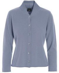 Bitte Kai Rand - Staalblauwe Cashmere Cardigan - Lyst