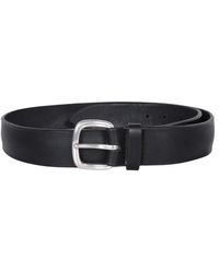Orciani - Accessoires ,Zwart ,Leer Leren Riem - Lyst