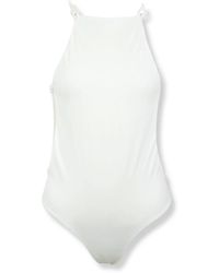 Courreges - Buckle Cut-Out Badpak - Lyst