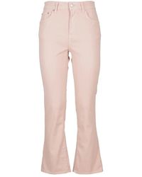 Department 5 - Jeans ,Roze ,Katoen Stijlvolle Clar Broek - Lyst