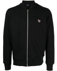 Paul Smith - Schwarzer baumwollpullover mit big pony - Lyst