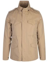 Montecore - Braune leichte multi-taschen jacke - Lyst