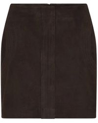 Bruuns Bazaar - Leather Skirts - Lyst