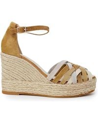 Espadrilles - Schoenen ,Bruin ,Bruine Platte Schoenen - Lyst