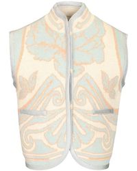 forte_forte - Peonia My Love Wool Blend Vest - Lyst