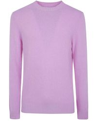 MC2 Saint Barth - Regent Alpaca Ronde Hals Trui - Lyst