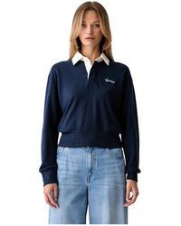 KENZO - Varsity Geborduurd-Logo Poloshirt - Lyst