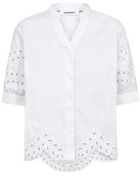 co'couture - Overhemden ,Wit ,Blouses - Lyst