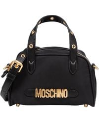 Moschino - Handtasche mit verstellbarem riemen und reißverschluss - Lyst