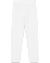 Max Mara - Broeken ,Wit ,Kasjmier Elegante Larix Broek Voor Vrouwen - Lyst