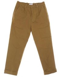 AMISH - Leather trousers - Lyst