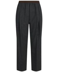 Jucca - Straight Trousers - Lyst