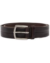 Orciani - Accessoires ,Bruin ,Leer Bull Soft Leather Belt - Lyst