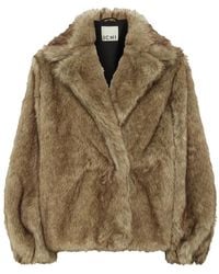Ichi - Faux Fur & Shearling Jackets - Lyst