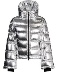 Perfect Moment - Fitness ,Grijs ,Zilverfolie Ski Jas Ii - Lyst
