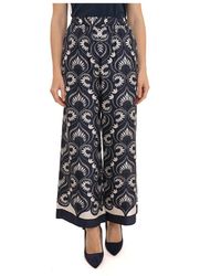 Weekend by Maxmara - Wkdottico Soft Trousers - Lyst