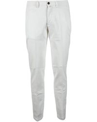 BRIGLIA - Broeken ,Wit ,Katoen 1949 Broek - Lyst