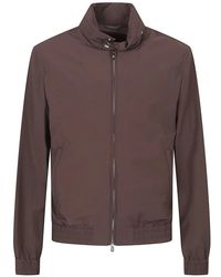 Brunello Cucinelli - Jassen ,Bruin ,Nylon Nylon Jacket - Lyst