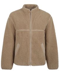 Maison Kitsuné - Hoodies & Sweatvesten ,Polyester Fleece Jack - Lyst