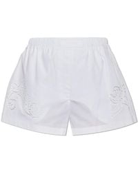 Versace - Katoenen Shorts - Lyst