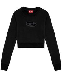 DIESEL - Cotton Jersey Sweatshirt - Lyst