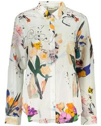 Desigual - Mila Shirt Met Lange Mouwen En Patroon - Lyst