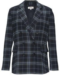 S.oliver - Twill karierte indoor-blazer - Lyst