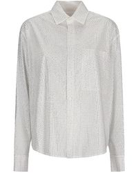 GIUSEPPE DI MORABITO - Rhinestone Shirt - Lyst