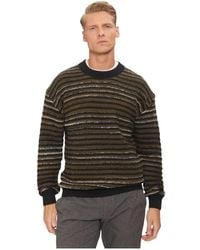 HUGO - Round-Neck Knitwear - Lyst