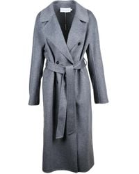 SIMONA CORSELLINI - Belted Coats - Lyst