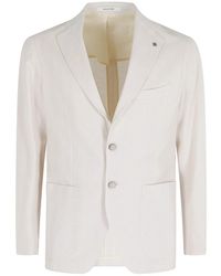 Tagliatore - Jassen ,Wit ,Katoen Montecarlo Jacket - Lyst