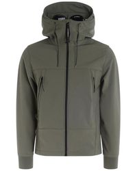 C.P. Company - Jassen ,Groen ,Katoen Shell-R Goggle Jas - Lyst