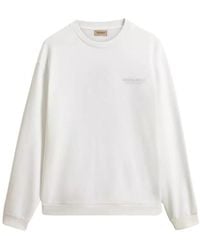 Woolrich - Macro Logo Crewneck - Lyst