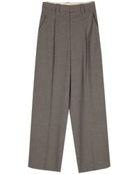 Alysi - Wide Trousers - Lyst