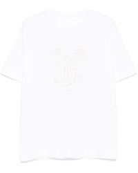 Givenchy - Tops ,Wit ,Katoen T-Shirt Met Ronde Hals - Lyst