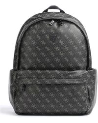 Guess - Stylischer schwarzer rucksack mit laptopfach - Lyst