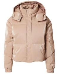 EA7 - Jassen ,Nylon Shiny Nylon Hooded Bomber Jacket - Lyst