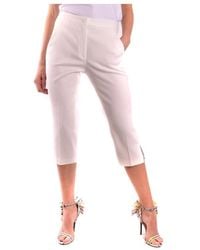 Moschino - Cropped Trousers - Lyst