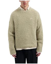 OLAF HUSSEIN - Round-Neck Knitwear - Lyst