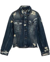 Marc Jacobs - Denim Jas Voor Een Stijlvolle Look - Lyst