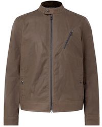Belstaff - Jassen ,Bruin ,Katoen Sideline Jacket - Lyst