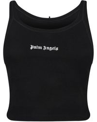 Palm Angels - Sleeveless Tops - Lyst