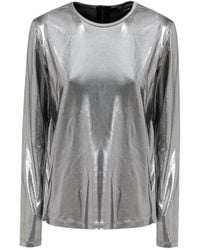 Tom Ford - Metallic Longsleeve Top - Lyst